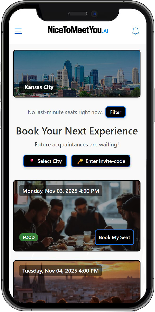 App screen mockup left